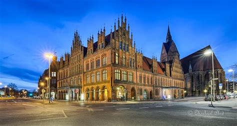 Germany city travel + tourism guide: The Old City Hall of Hannover, Germany | Tyskland