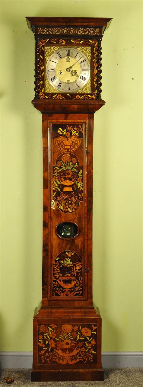 Antiques Atlas Important Marquetry Longcase Grandfather Clock