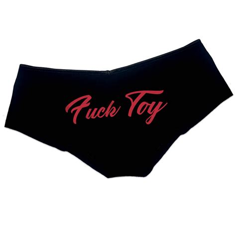 Fuck Toy Panties Funny Sexy Slutty Submissive Booty Panties Etsy