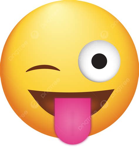 Tongue Out Emoji Clipart Vector Winking Face With Stuck Out Tongue The Best Porn Website