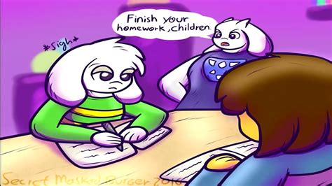 Frisk And Asriel Please Listen To Toriel Youtube