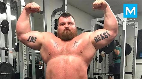 The World S Strongest Man Eddie Hall Muscle Madness Youtube