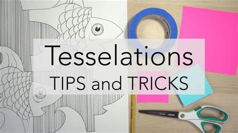 A cool tesselation that you could do! How to Make a Tessellation - Tips and Tricks - YouTube