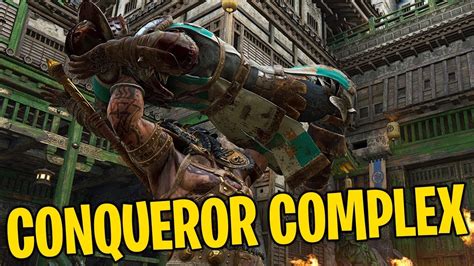 The most elite earn their name: Conqueror Complex - For Honor - YouTube