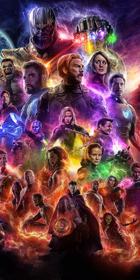 1080x2160 Avengers 4 Endgame 2019 Movie Keyart One Plus 5thonor 7x