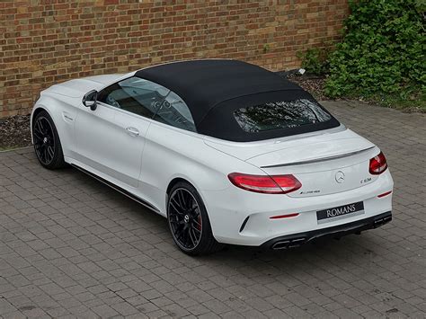 Mercedes amg c63 s cabriolet. 2017 Used Mercedes-Benz C63 S AMG Cabriolet | Polar White