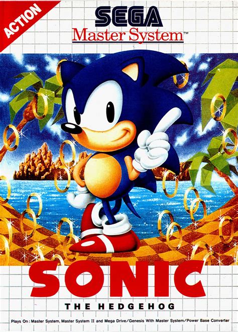 Retro Sonic The Hedgehog Japan Release Game Postersega Game Poster