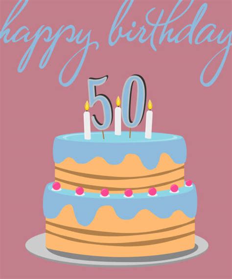 Concept 39 50th Birthday Cake Clip Art