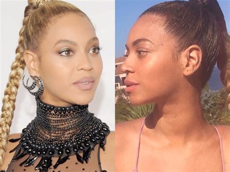 Beyonce Without Makeup