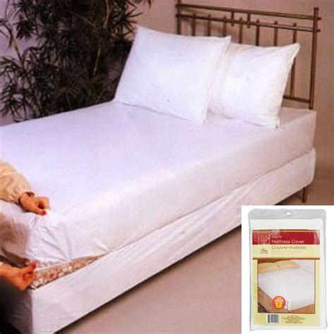 full size mattress pad cover 12 depth waterproof plastic bed bug dust allergens