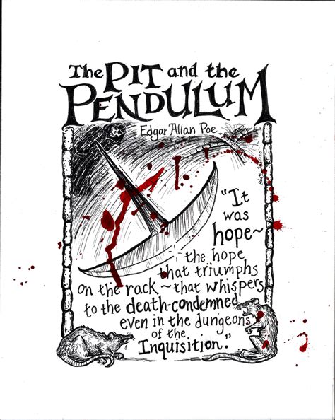 Edgar Allan Poe: the Pit and the Pendulum Print or Card - Etsy Hong Kong