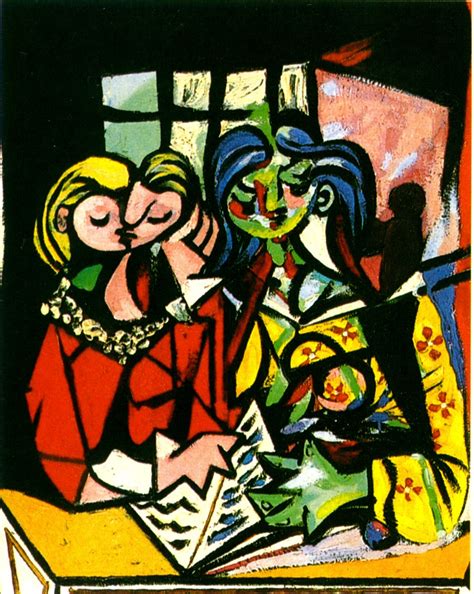 Early work, blue period, rose period, african period this phenomenon is apparent in the evolution of modern art's most beloved painters, from monet's. Two figures - Pablo Picasso - WikiArt.org - encyclopedia ...