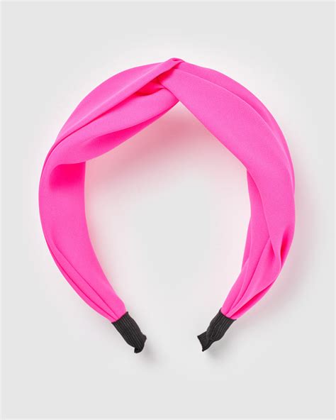 Izoa Taylor Headband Hot Pink Shop Hair Accessories Headbands