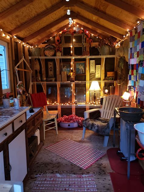 See more ideas about she sheds, shed plans, she shed. The inside of my functional garden she-shed. (With images ...