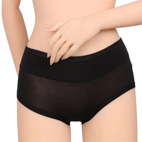 1pc sexy health tech bamboo fiber antibacterial women underpants briefs underwear lingerie