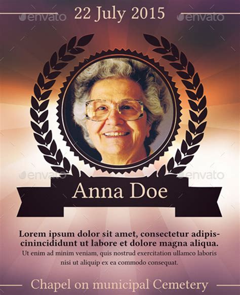 Making the best template format choice is way to your template success. 9+ Obituary Template - Free PDF, PSD, Word Format Download