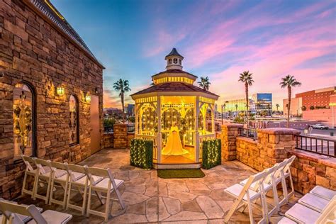 The Terrace Wedding Venue At Sunset Outdoor Las Vegas Wedding Las