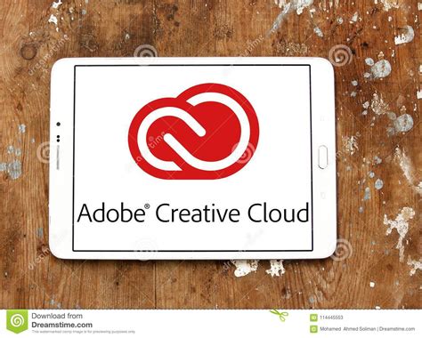 Students save 60% off creative cloud all apps. Adobe Creative Cloud logo editorial stock photo. Image of ...