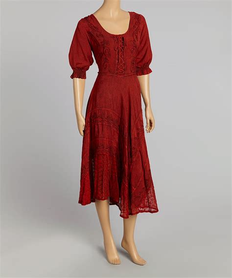 Red Peasant Dress Peasant Dress Dresses Modesty Fashion
