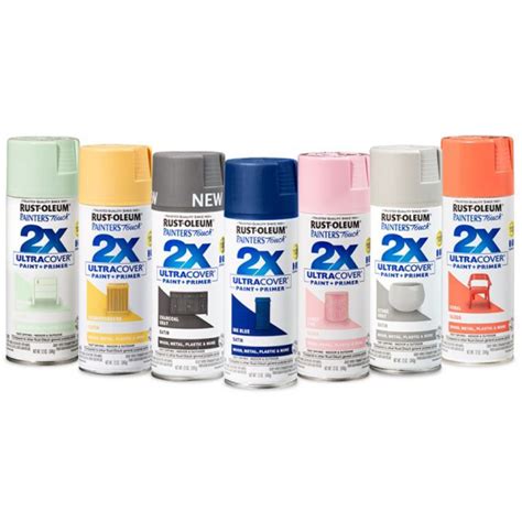 Rustoleum 2x Paint Color Chart