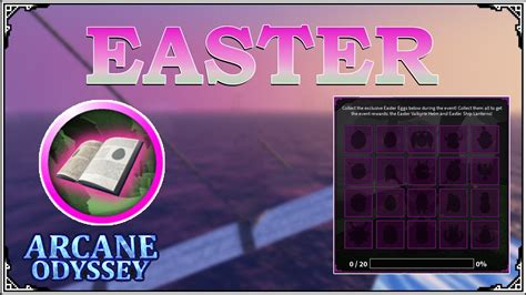 Complete Egg Hunt Guide Arcane Odyssey Youtube