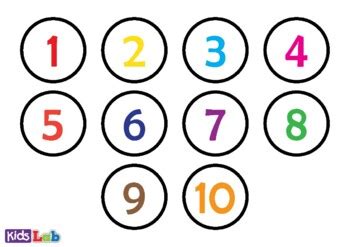What's the difference between printable numbers 1 and 10? Number 1-10 - Counting and Matching Game- Printables ...