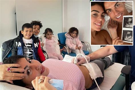 Georgina Rodriguez Smiles During Scan On Twins In Hospital While