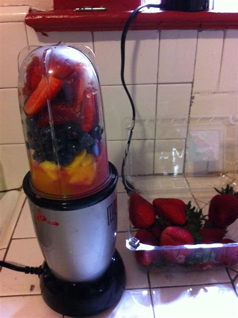 Did not slice the strawberries, just threw it all in the magic. Best Magic Bullet Smoothie Recipes : Recipes for Apple ...
