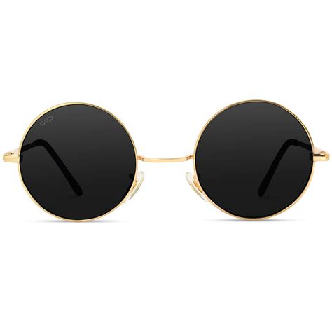 ethel retro round metal hippie sunglasses john lennon inspired in 2021 hippie sunglasses