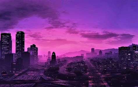 Wallpaper City Game Sky Grand Theft Auto V Gta V Gta 5 Images For