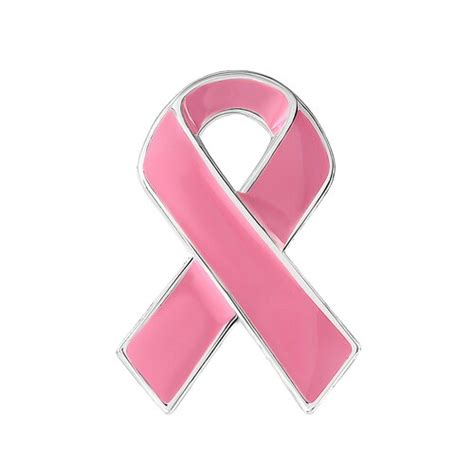 Enamel Pin Pink Ribbon Breast Cancer Awareness Etsy