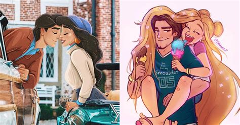 Disney Couples Like You’ve Never Seen Them Before • Geekspin
