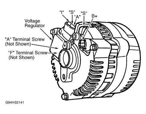 1998 Ford Taurus Alternator Wiring Diagram Wiring Diagram