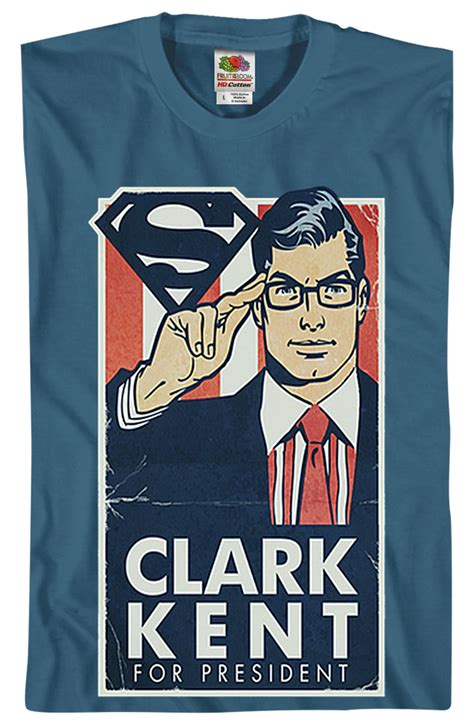Clark Kent For President Superman T Shirt