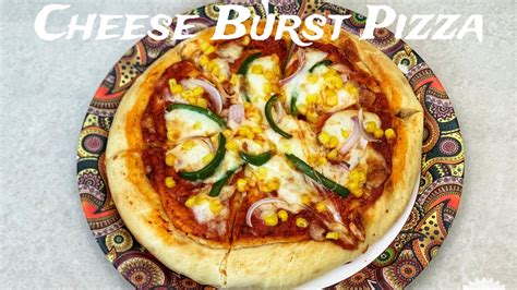 Dominos Style Cheese Burst Pizza Homemade Lockdown Cooking Easy