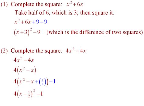 Completing the square is used in. Lesson #129 Integrals involving Quadratics