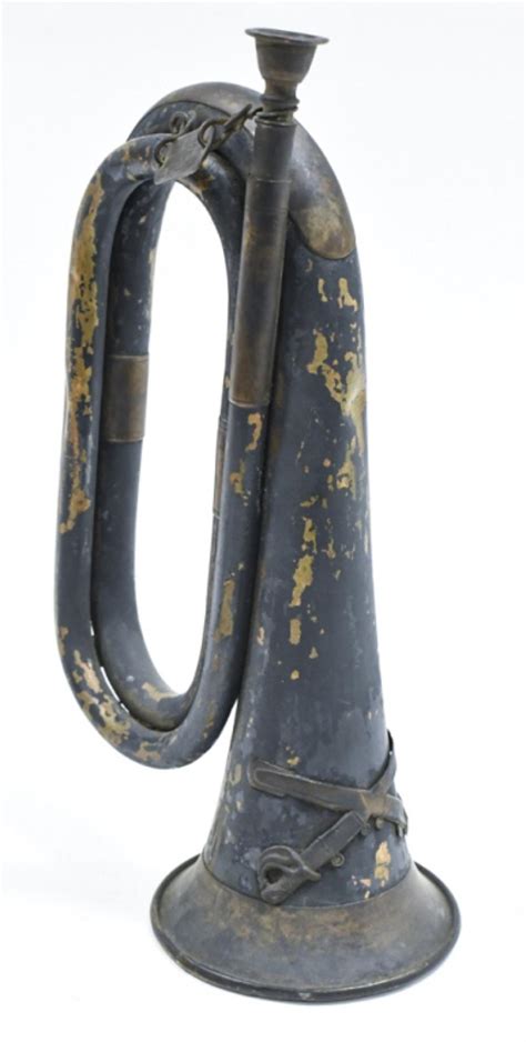 Sold Price Mgm Studios Brass Civil War Cavalry Bugle Invalid Date Cst