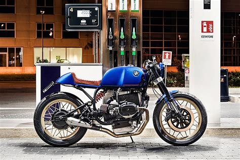 This Custom Bmw R100rs Cafe Racer Is Beautiful In Blue