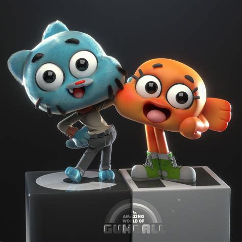 Artstation Gumball And Darwin Ian Parra Gumball The Amazing World