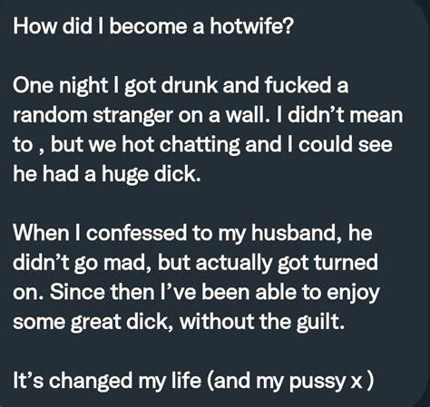 Pervconfession On Twitter How She Became A Hotwife