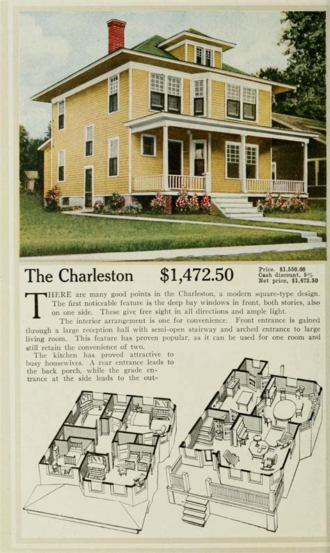 See more ideas about kit homes, vintage house plans, craftsman bungalows. Aladdin homes "built in a day" : catalog no. 29, 1917 ...