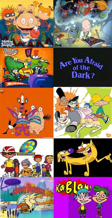 Old Nickelodeon Cartoons List