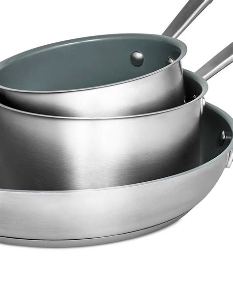 Martha Stewart Collection 14 Pc Cookware Set Created For Macys