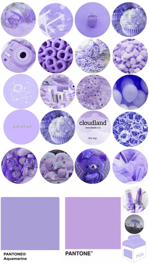 Purple Aesthetic Stickers En 2021 Pegatinas Imprimibles Pegatinas