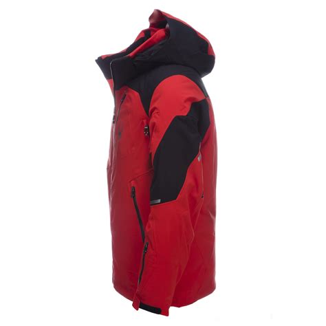 Spyder Leader Ski Jacket Men Volcano Red Black Volcano Red