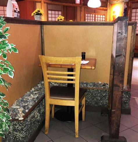This Japanese restaurant has a table for "those" who want to spend time