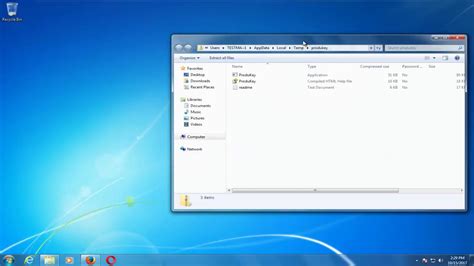 How To Get Your Product Key For Windows 7 Tutorial Youtube