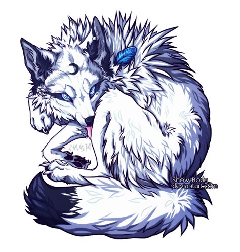 Hey Dont Look By Snow Body On Deviantart Anime Wolf Art Deviantart