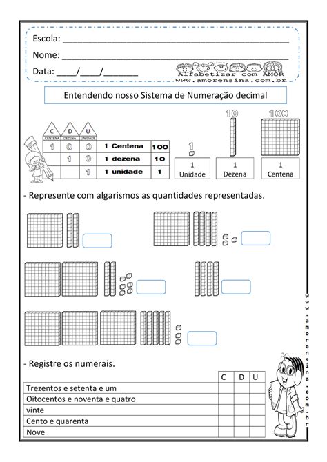 Numeração Decimal 4 Ano