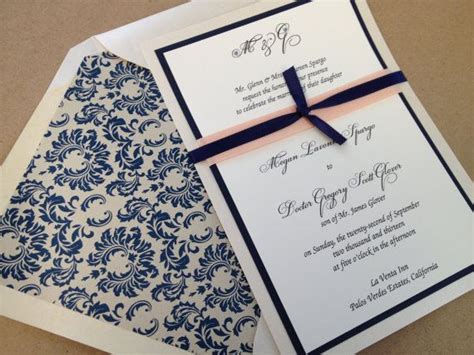 Classic And Elegant Wedding Invitation By Decadentdesigns On Etsy